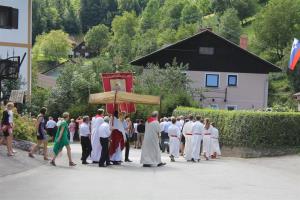 Procesija v čast farnemu zavetniku sv. Lovrencu